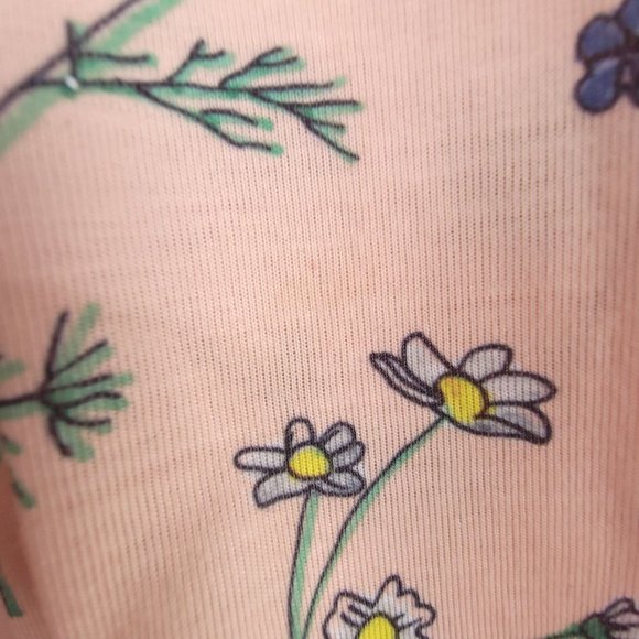 Adidas Originals Top Shirt Cropped Floral Aint No Sunshine Gym Casual Size XS - Picture 8 of 8